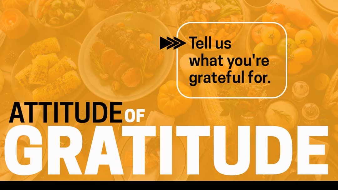 Attitude Of Gratitude